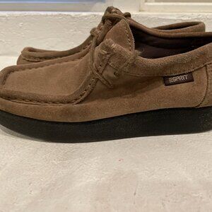 Vintage 90s Esprit Women's Platform Wallabees Size 6